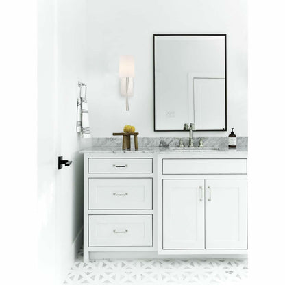 Crystorama Sconce Trenton 1 Light Polished Nickel