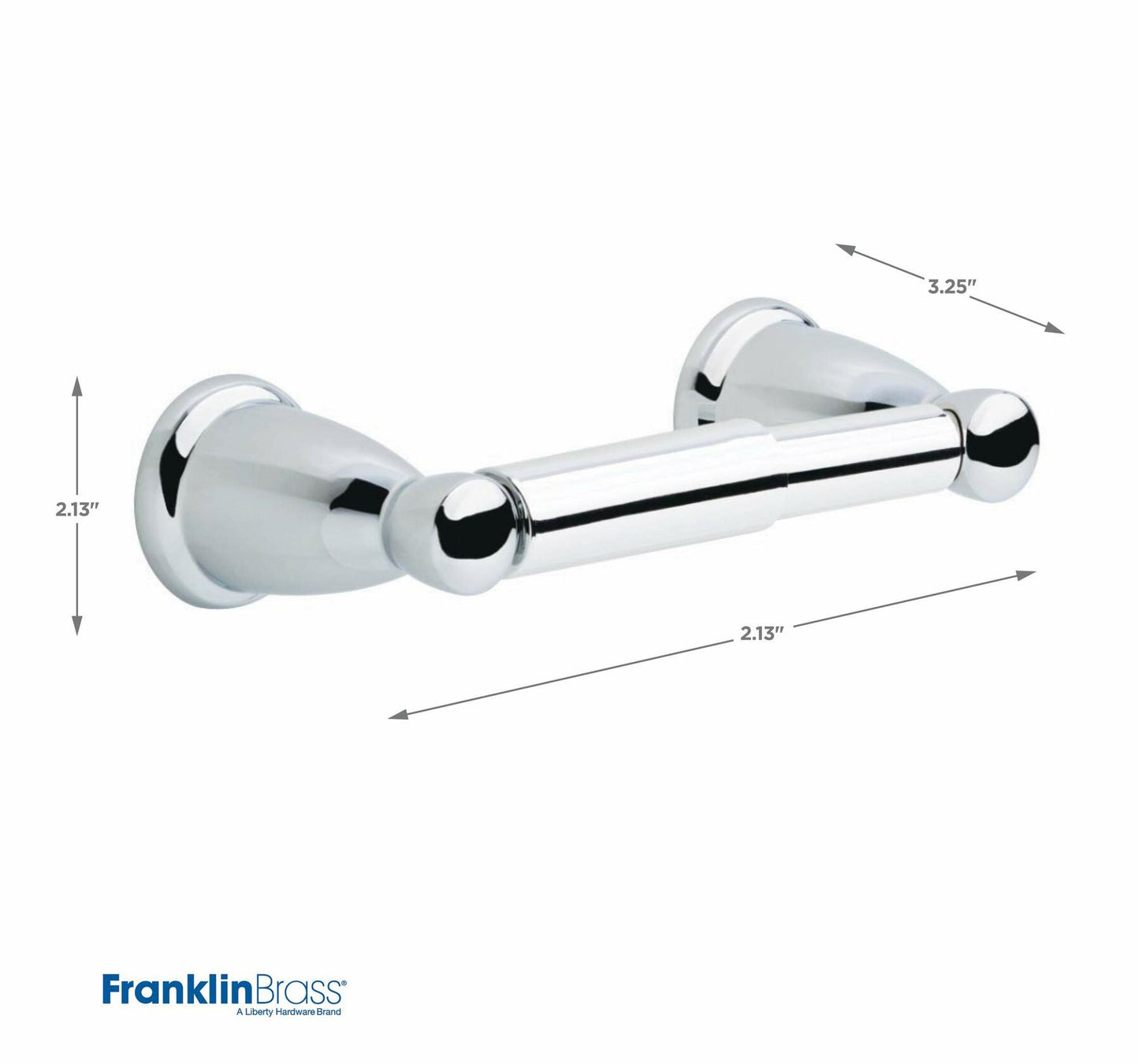 Franklin Brass Kinla Toilet Paper Holder Polished ChromeTissue Roll Holder