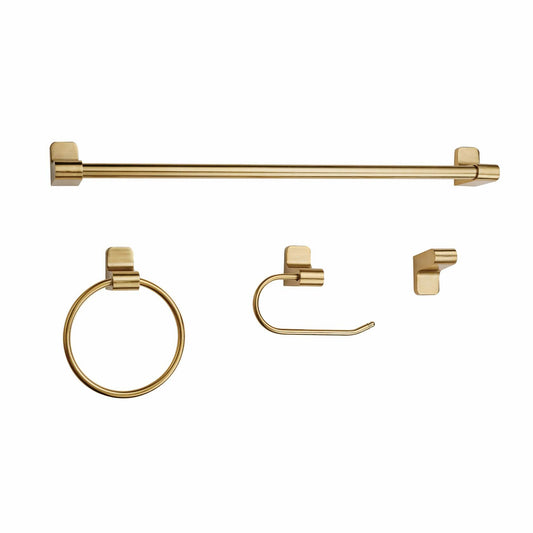 Globe Electric 51695 Positano Bath Set, Brass