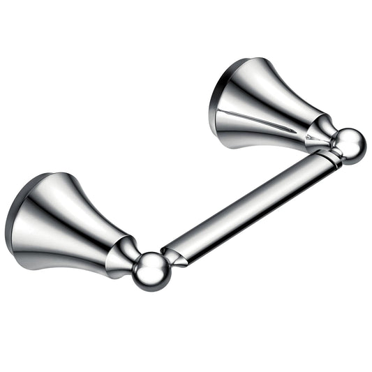 Moen YB5208CH Wynford Double Post Pivoting Toilet Paper Holder, Chrome
