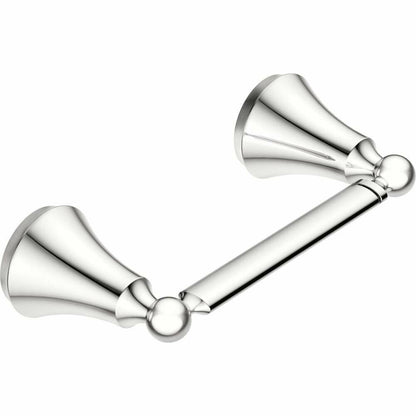 Moen YB5208CH Wynford Double Post Pivoting Toilet Paper Holder, Chrome