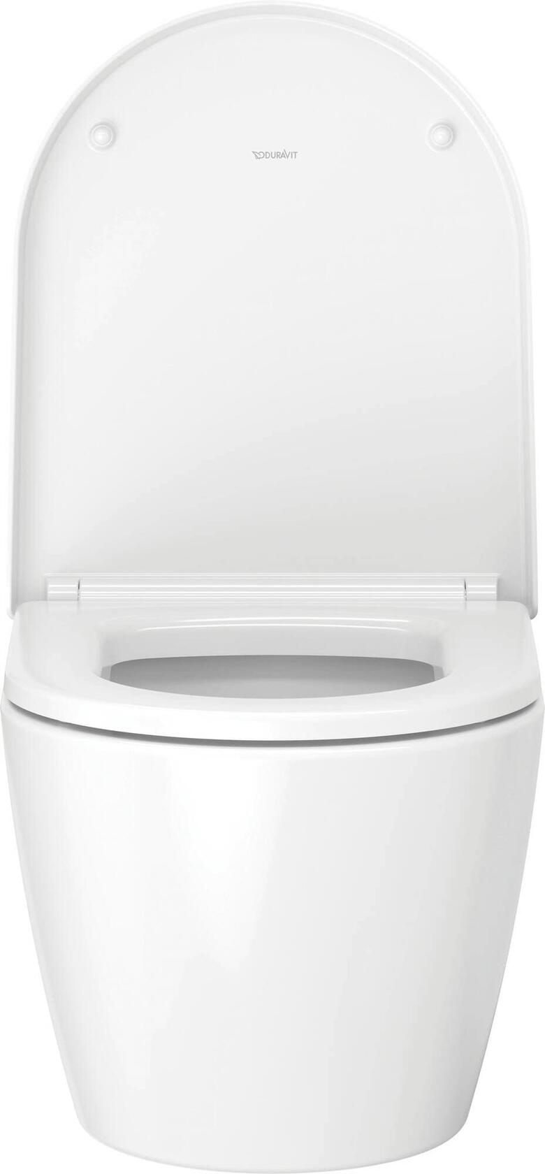 Duravit 0020190000 ME by Starck Closed-Front Toilet Seat with Soft Close - White