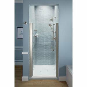 KOHLER K-349-CP Forte/Bancroft Slide Bar Trim Kit, Polished Chrome
