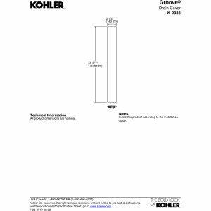 KOHLER Aluminum Cover 60