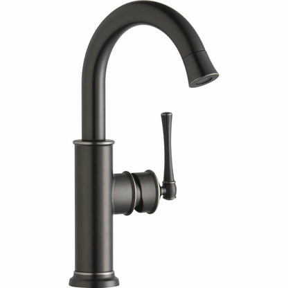 Elkay Explore LKEC2012AS Single Hole Bar Faucet with Forward Only Lever Handle