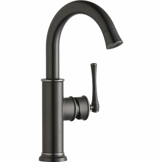 Elkay Explore LKEC2012AS Single Hole Bar Faucet with Forward Only Lever Handle