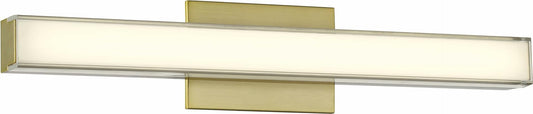 Minka Lavery 512-787-L Vantage Vanity, 1-Light 24 Watts, Ashen Brass
