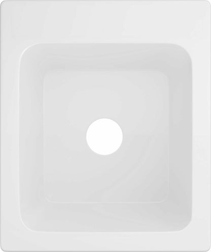 PROFLO PFLT1720D 20" Drop In Single Basin SMC Laundry Sink - White