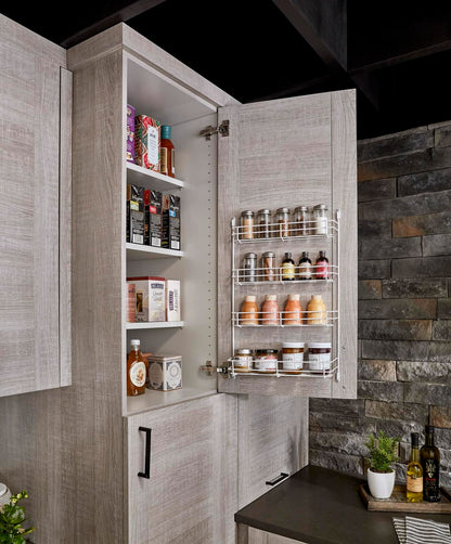 Rev-A-Shelf Steel Door/Wall Mount Spice Organizer
