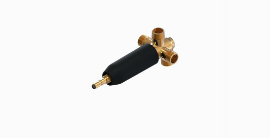 Newport Brass 1-617 2 and 3 Way Diverter Valve Rough In with 1/2 Inch NPT Outlet