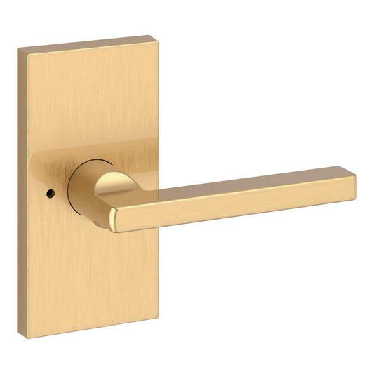 Baldwin Pv.Squ.Cfr Square Privacy Door Lever Set - Brass