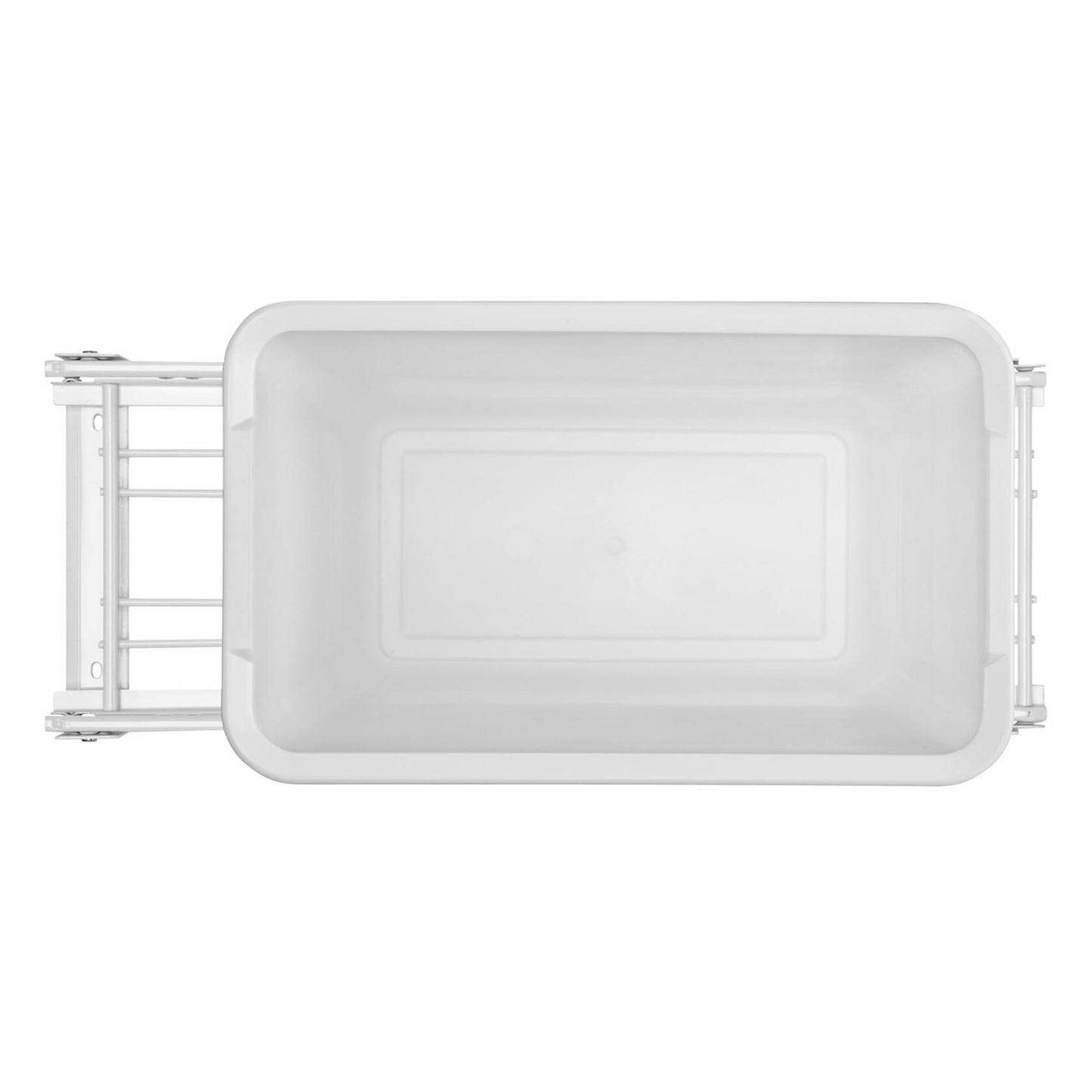 Rev-A-Shelf Single Pull-Out Cabinet Trash Can for Bottom Mount Kitchen