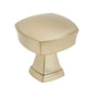 Amerock Bp11287 Stature 1-1/4  Square Cabinet Knob - Gold