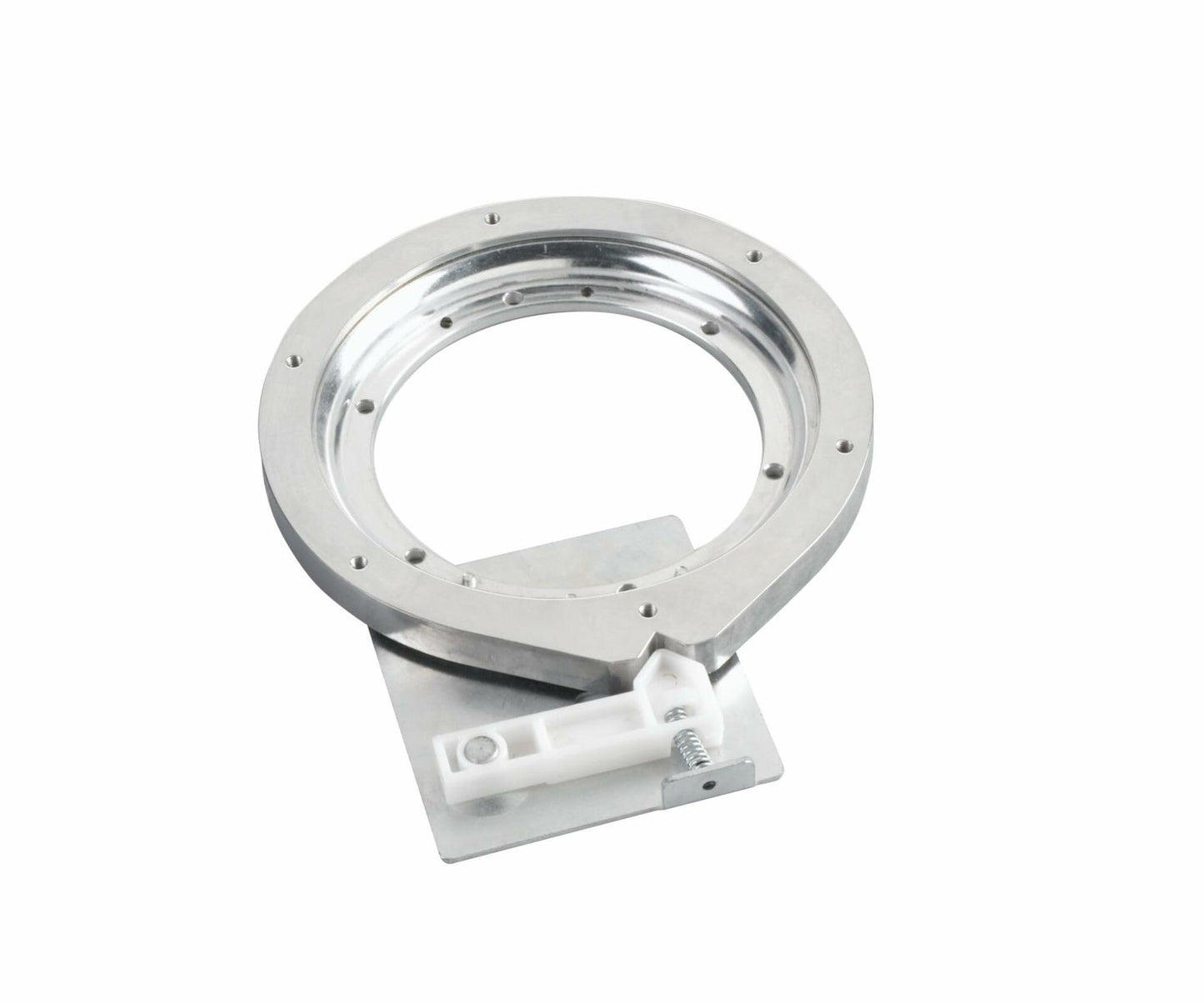 REV-A-SHELF Solid Surface Kidney-Shaped Lazy Susan for Corner Base Cabinet