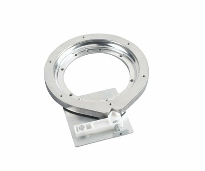 REV-A-SHELF Solid Surface Kidney-Shaped Lazy Susan for Corner Base Cabinet