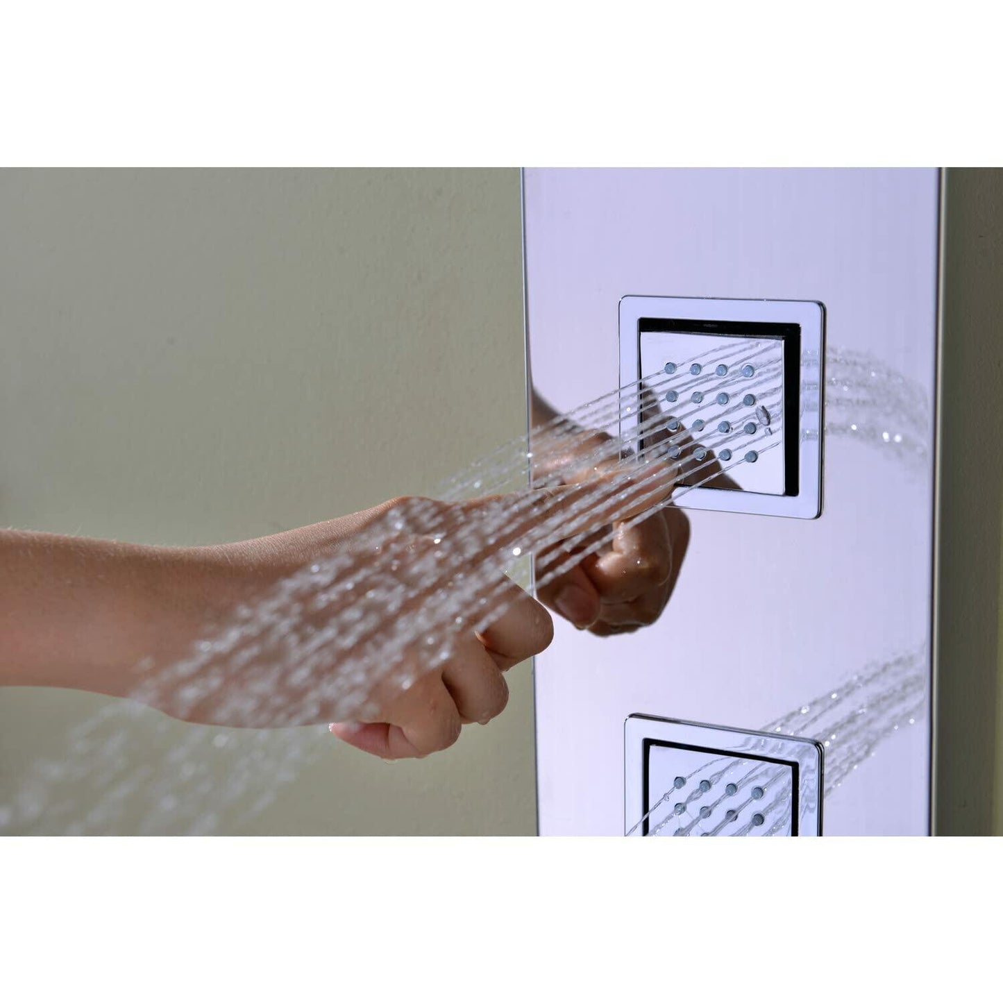 ANZZI Shower Head Panel 53", Tower System, Polished Chrome SS (SP-AZ015)