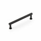Schaub Pub House Collection 5 in. (127mm) Knurled Pull, Matte Black - 5005-MB