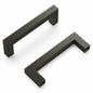 Hickory Solid Core Kitchen Cabinet Pulls, Luxury Handles, 3 Inch Hole Center
