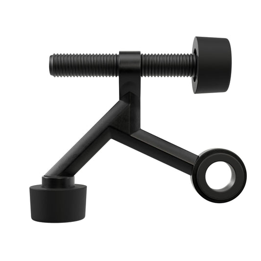 Miseno MDS01 Adjustable Hinge Pin Door Stop - Matte Black - Pack of 7