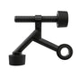 Miseno MDS01 Adjustable Hinge Pin Door Stop - Matte Black - Pack of 7