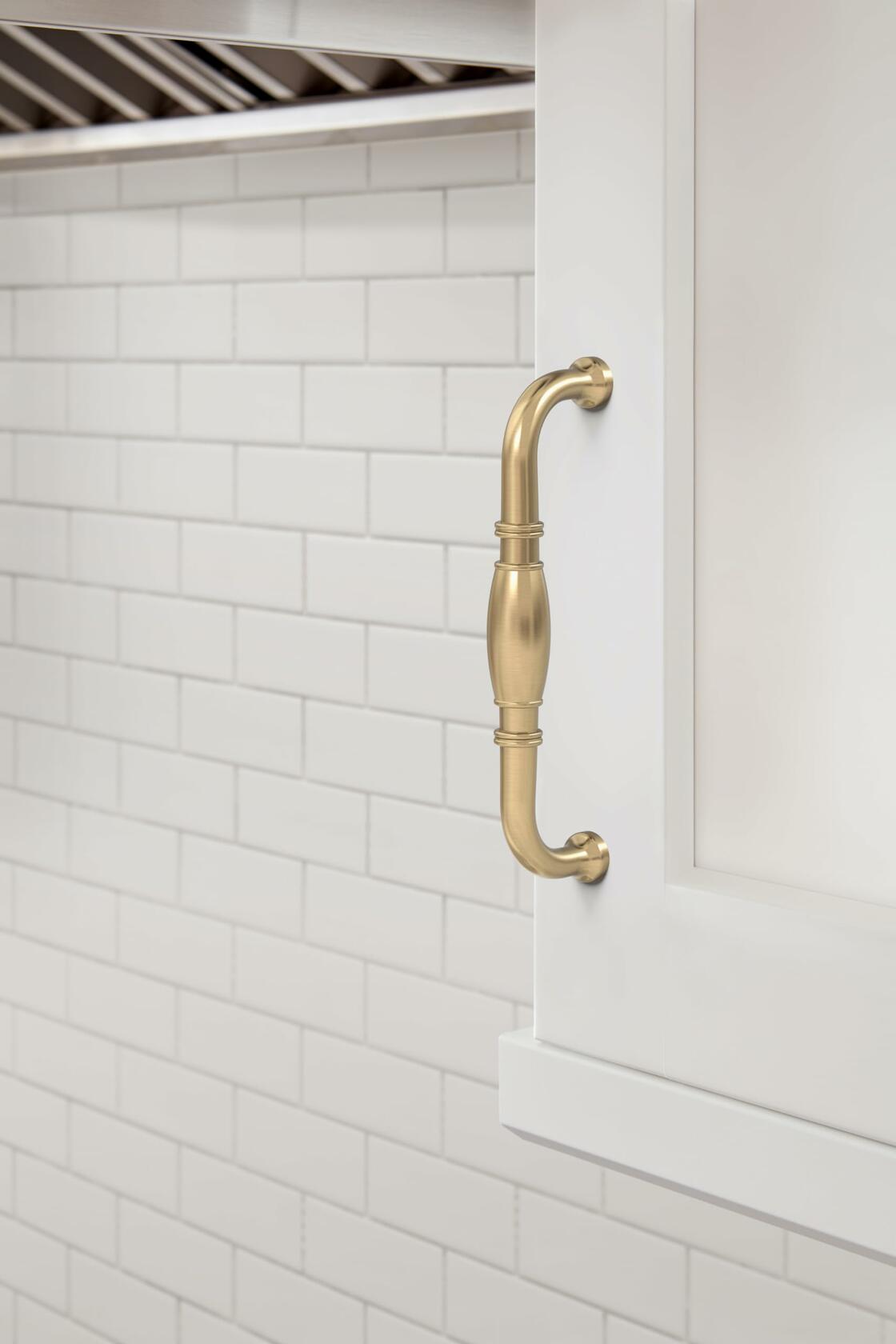 Amerock BP55244CZ Champagne Bronze Cabinet Pull 5-1/16 inch (128mm) Granby