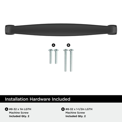 Miseno MCPTP3506 Guynn 5-1/16 Inch Center to Center Handle Cabinet Pull