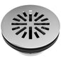 Delta Faucet 4 Inch Round Shower Floor Drain Chrome, Shower Drain Kit, Round