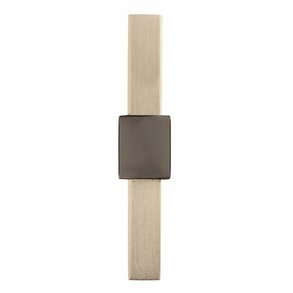 Amerock | Cabinet Knob Silver Champagne/Black Nickel 2-3/8 inch (60 mm) Mulino