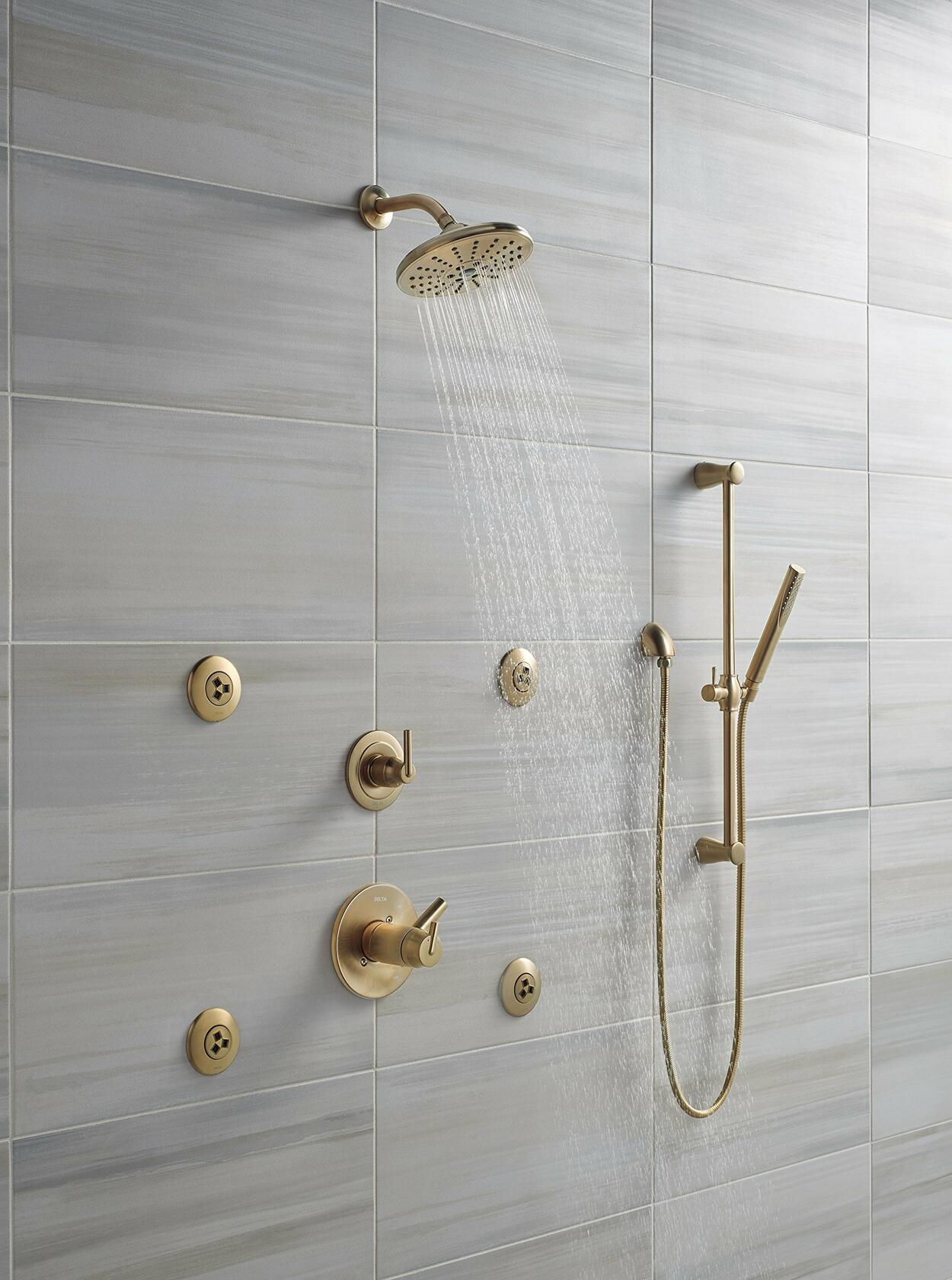 Delta Faucet Wall-Mount Supply Wall Elbow for Hand Held Shower with Hose