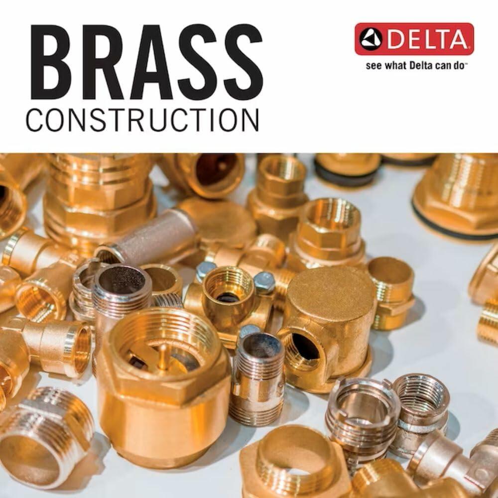 Delta Faucet Wall-Mount Supply Wall Elbow for Hand Held Shower with Hose