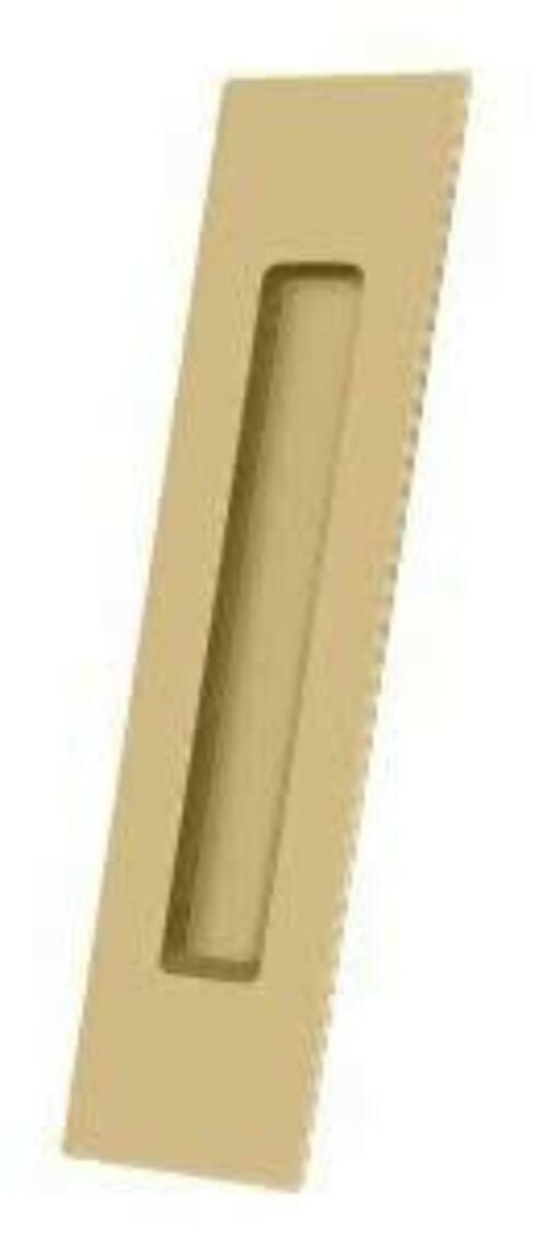 Deltana FP10225 Flush Pulls, Solid Brass, Rectangular, HD, 10"x 2-1/4"x 3/4"