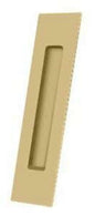 Deltana FP10225 Flush Pulls, Solid Brass, Rectangular, HD, 10"x 2-1/4"x 3/4"