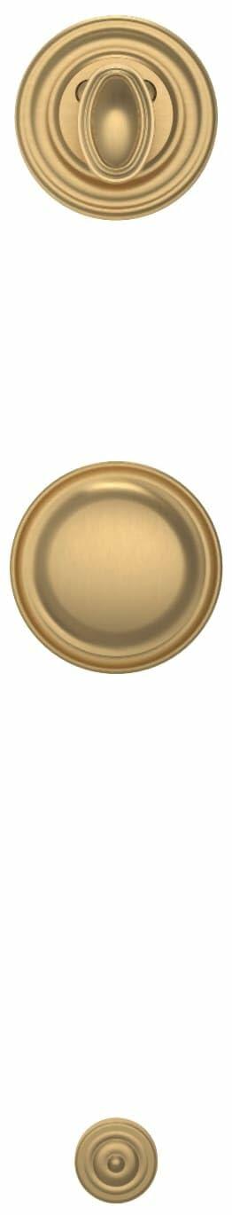 Baldwin 85320.033.ENTR MADISON SGL CYL Entry Door Set Polished Brass
