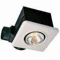 Air King America 6946446 70Cfm Sngle Bulb Heat Lamp - White