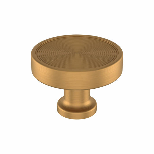 Amerock BP37502MBR Orwell 1-3/4" Mushroom Cabinet Knob - Brushed Gold