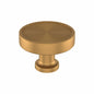 Amerock BP37502MBR Orwell 1-3/4" Mushroom Cabinet Knob - Brushed Gold
