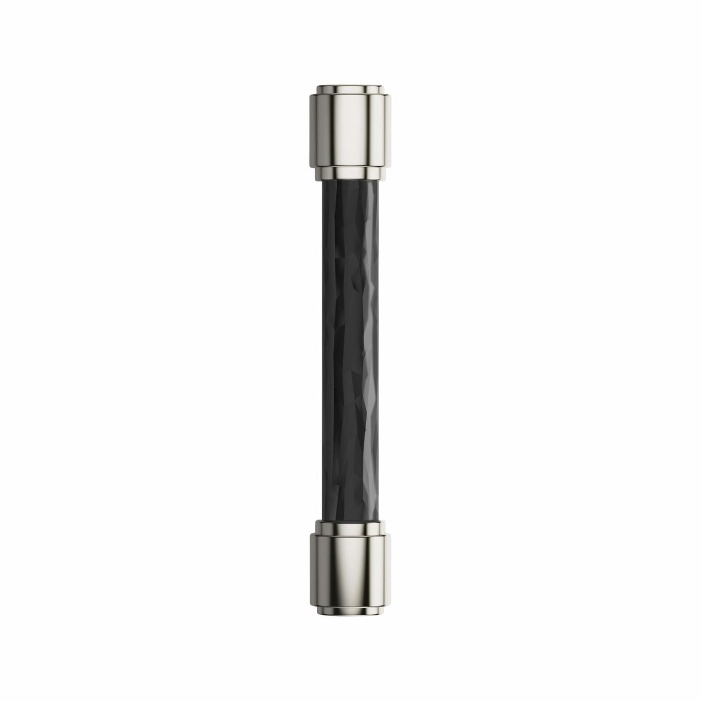 Amerock BP37537G10 Lazzara 3-3/4" C2C Hammered Bar Cabinet Pull - Satin Nickel