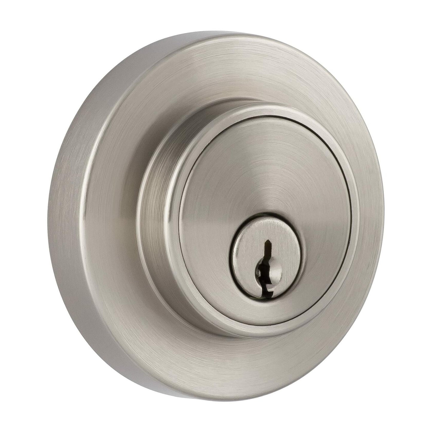 Miseno HLK8321U15 Elkton Single Cylinder Keyed Entry Deadbolt - Satin Nickel