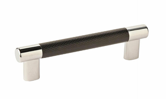 Amerock BP36558PNBBR Cabinet Pull Polished Nickel/Black Bronze 5-1/16" C2