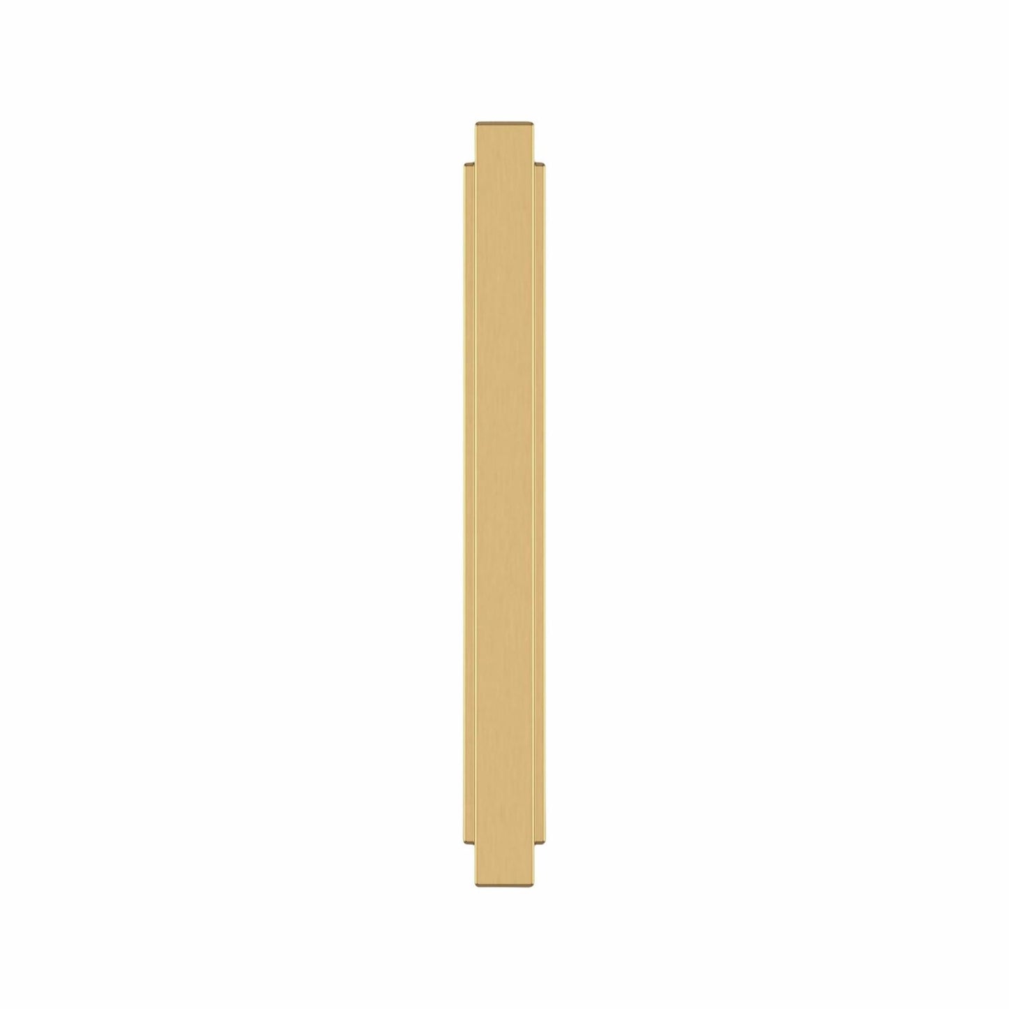 Amerock BP36991MBR Gilderoy 3-3/4" C2C Bar Cabinet Pull - Brushed Gold