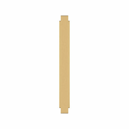 Amerock BP36991MBR Gilderoy 3-3/4" C2C Bar Cabinet Pull - Brushed Gold