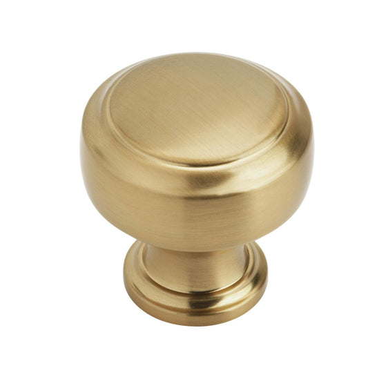 Amerock BP55312CZ Cabinet Knob Champagne Bronze 1-3/16" Diameter Highland Ridge
