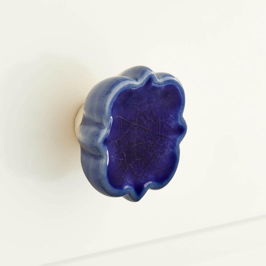 Signature Hardware 443830 Barreau 1-3/4" Diameter Mushroom Cabinet Knob - Indigo
