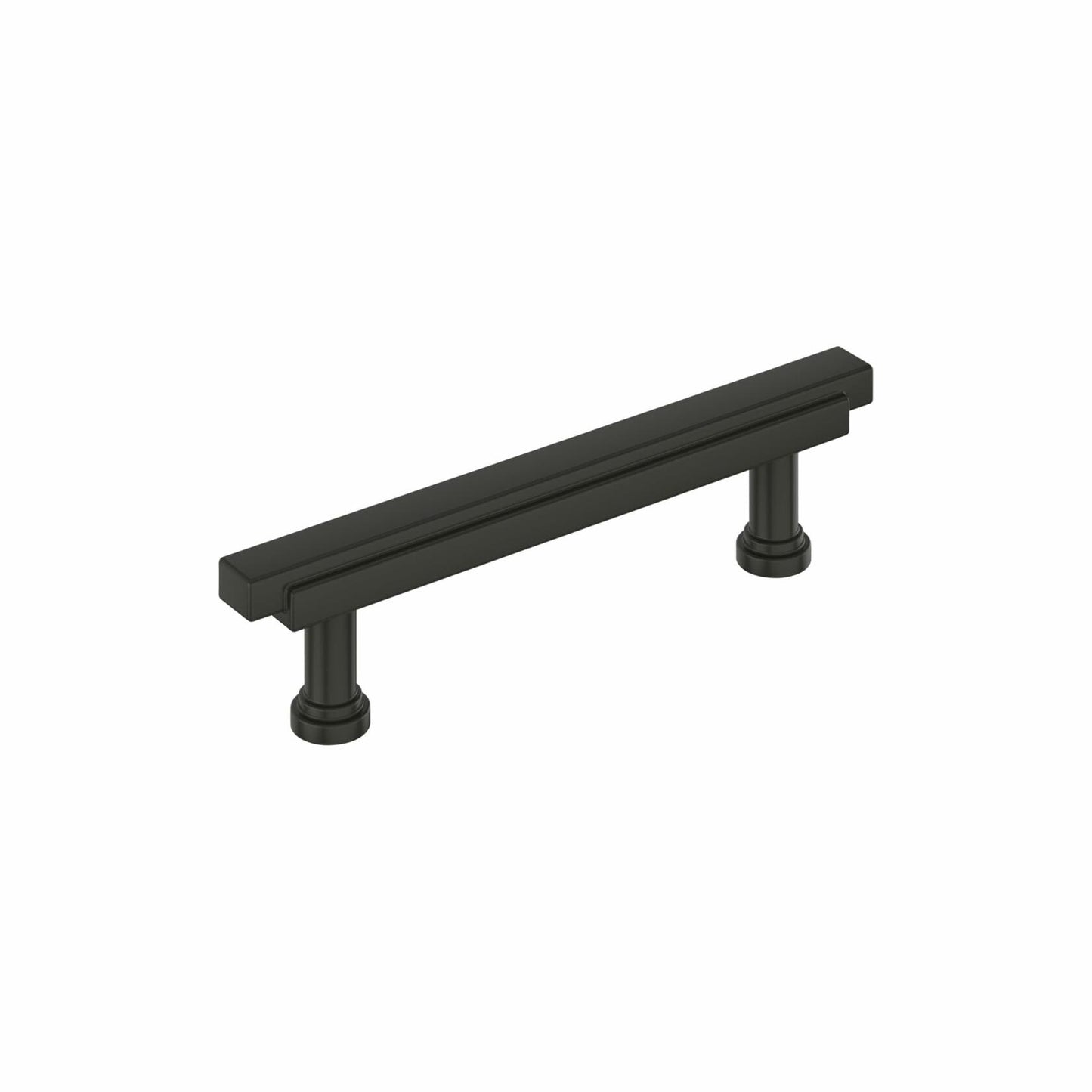 Amerock BP36991MB Gilderoy 3-3/4" C2C Bar Cabinet Pull - Matte Black
