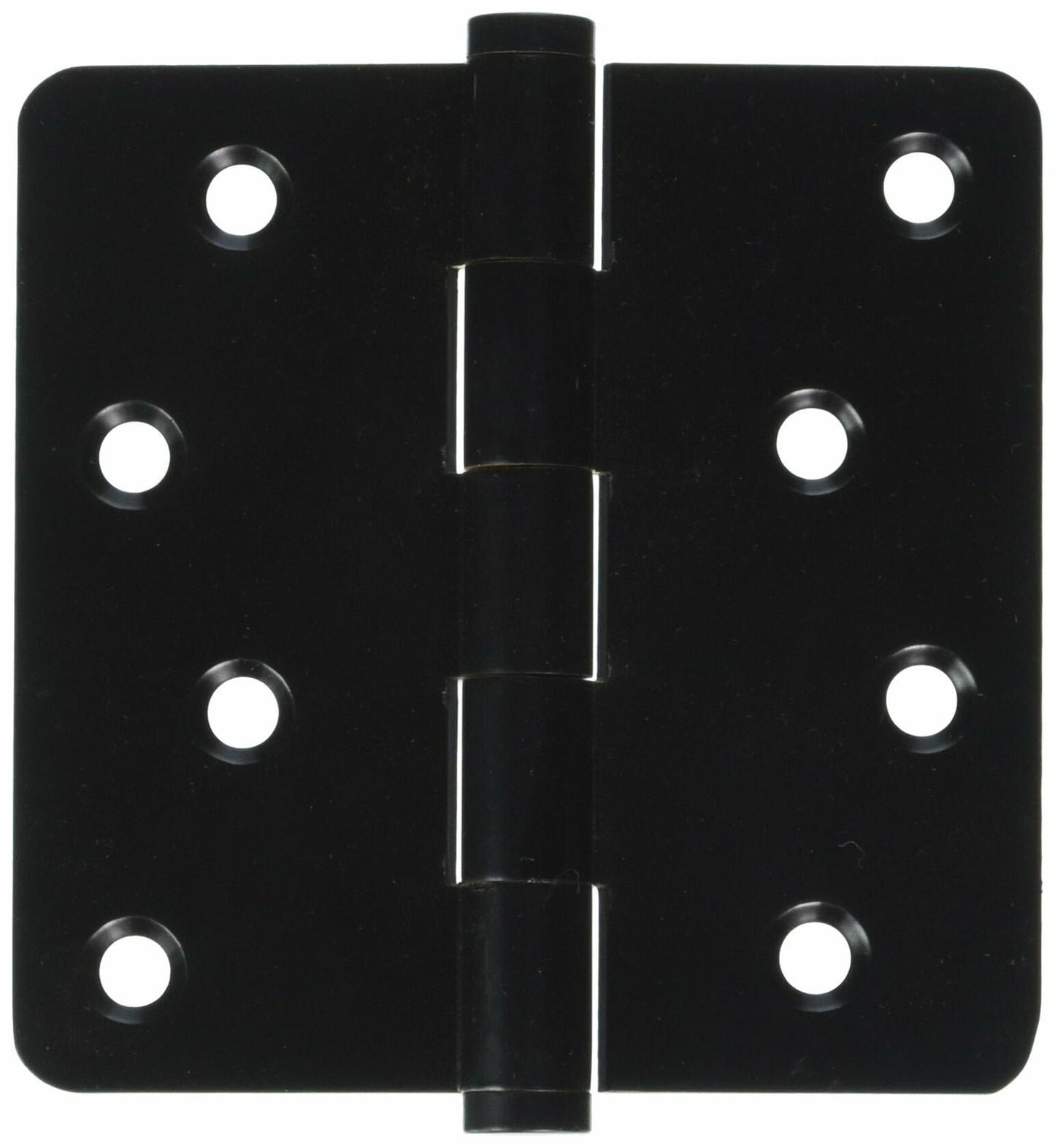 Deltana DSB4R419-RZ Zig Zag Solid Brass 4-Inch x 4-Inch x 1/4-Inch Radius Hinge