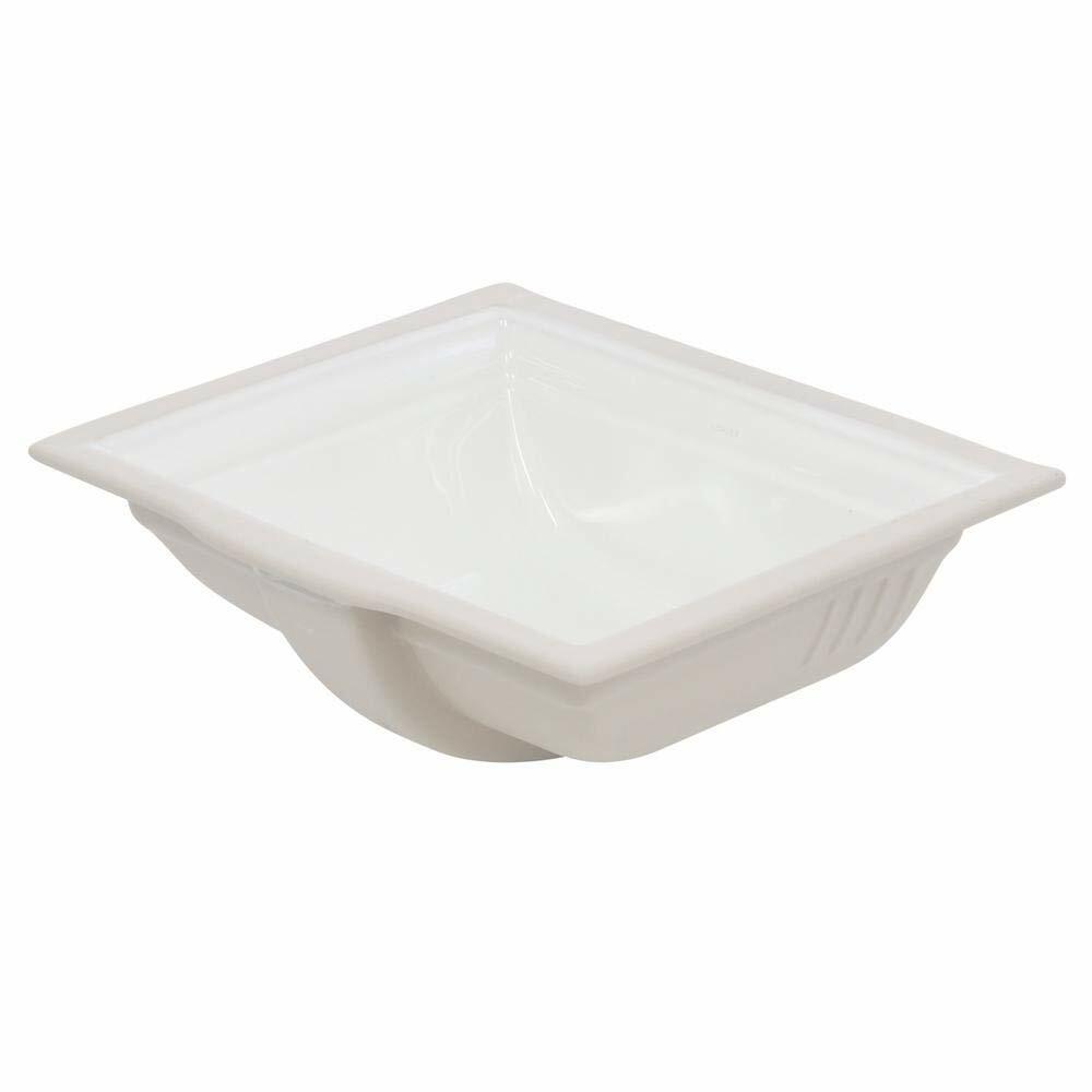 Kohler K-2339-0 Memoirs Undercounter Lavatory, White, 5" To 6"