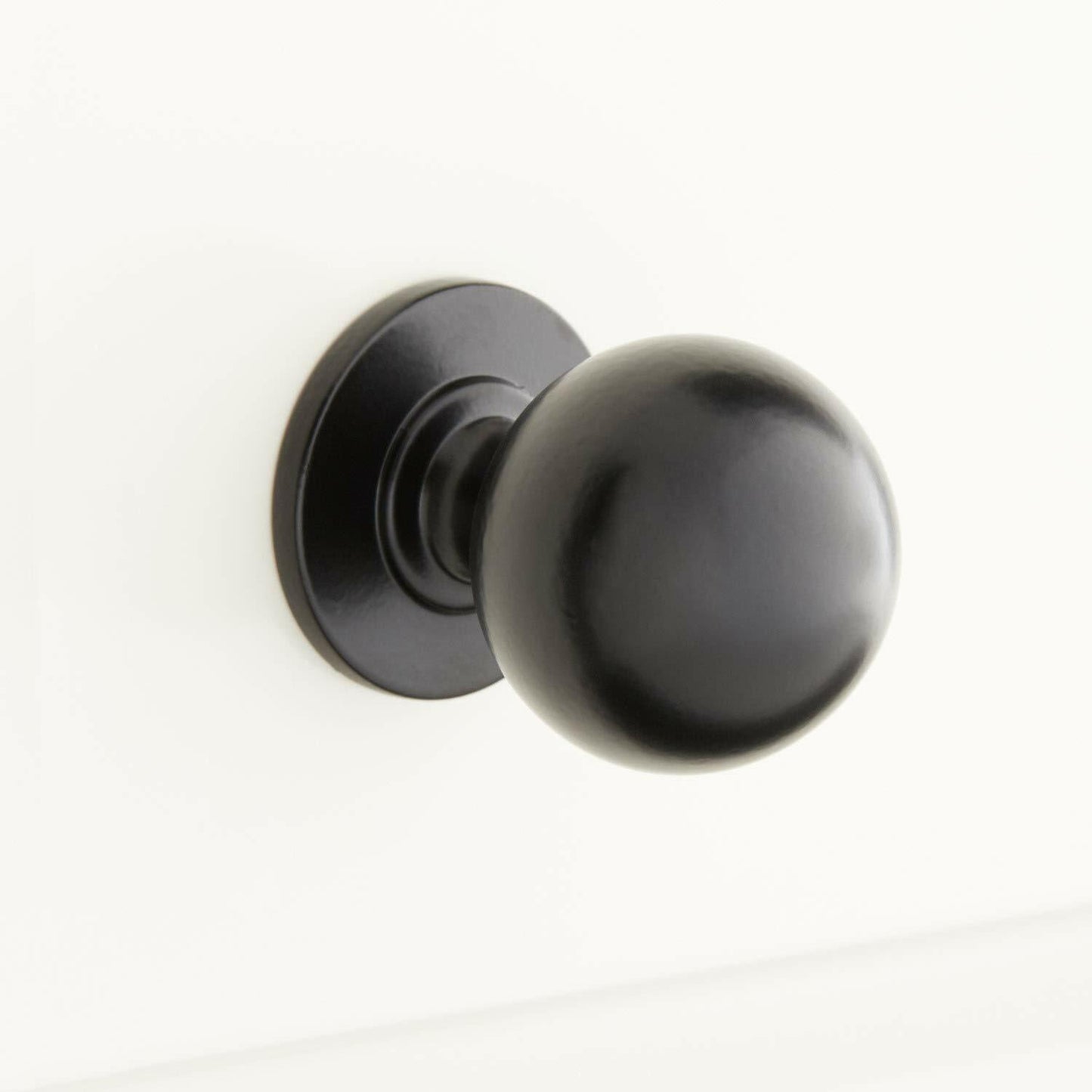 Signature Hardware 444216 Rodino 1-1/4" Round Cabinet Knob - Matte Black