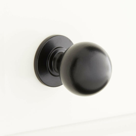 Signature Hardware 444216 Rodino 1-1/4" Round Cabinet Knob - Matte Black